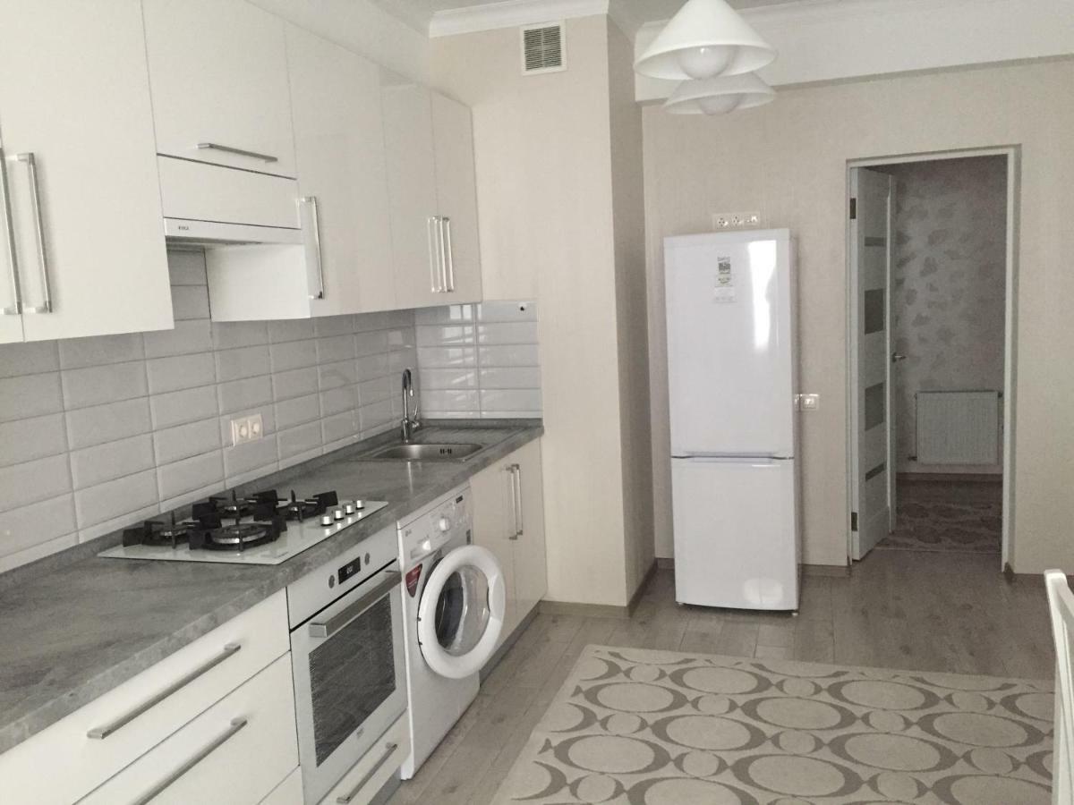 Center Apartment On Albisoara Street キシナウ エクステリア 写真