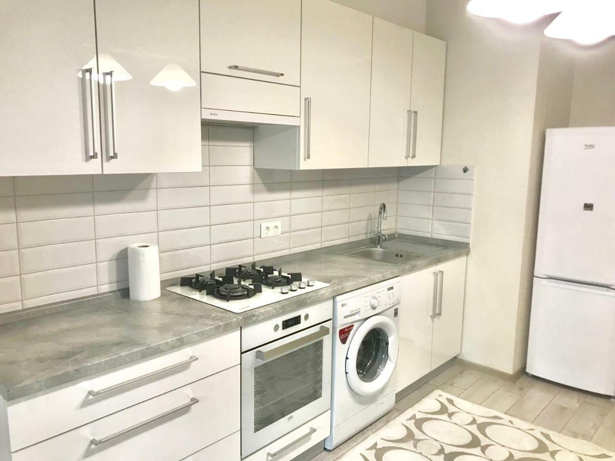 Center Apartment On Albisoara Street キシナウ エクステリア 写真